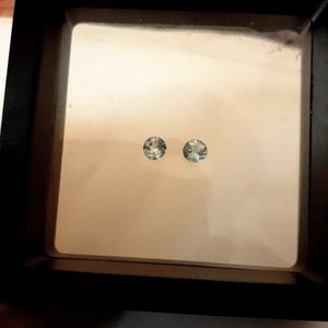 Aquamarine matching pair